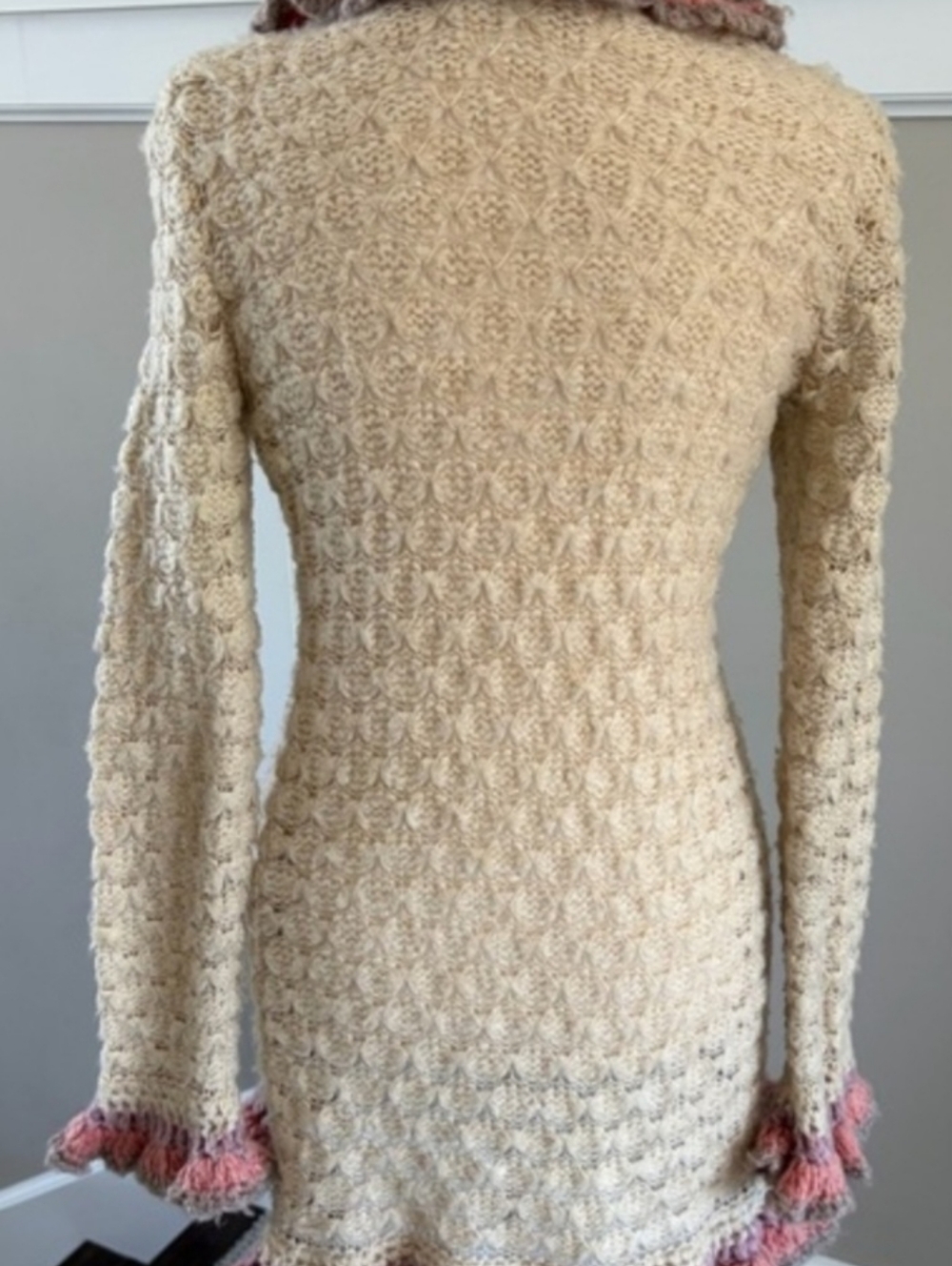 Free People Ruffled Open Front Cardigan - Picture 2 of 9